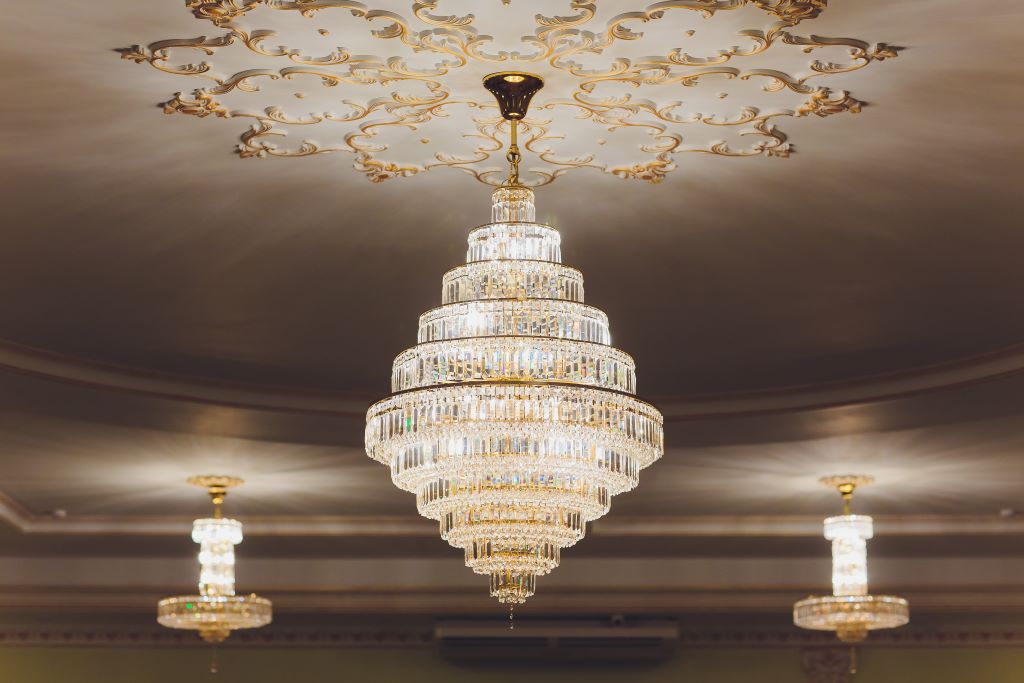 What should be considered when choosing a chandelier for the home