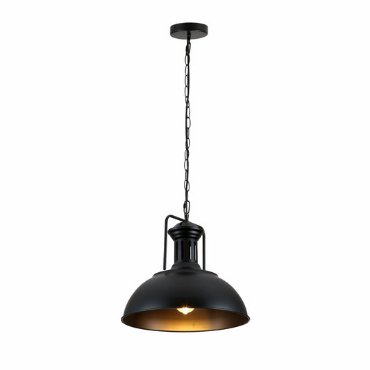 Dome Industrial Jumbo Metal Ceiling Pendant Light E27 Fitting