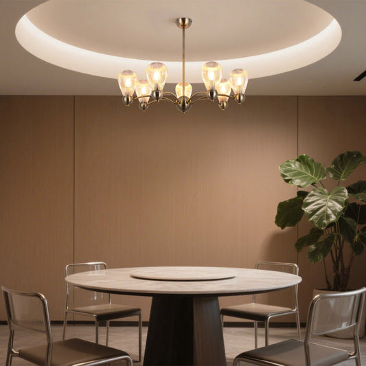 Pendant Lamp 68690/7 Antique Brass E14x7