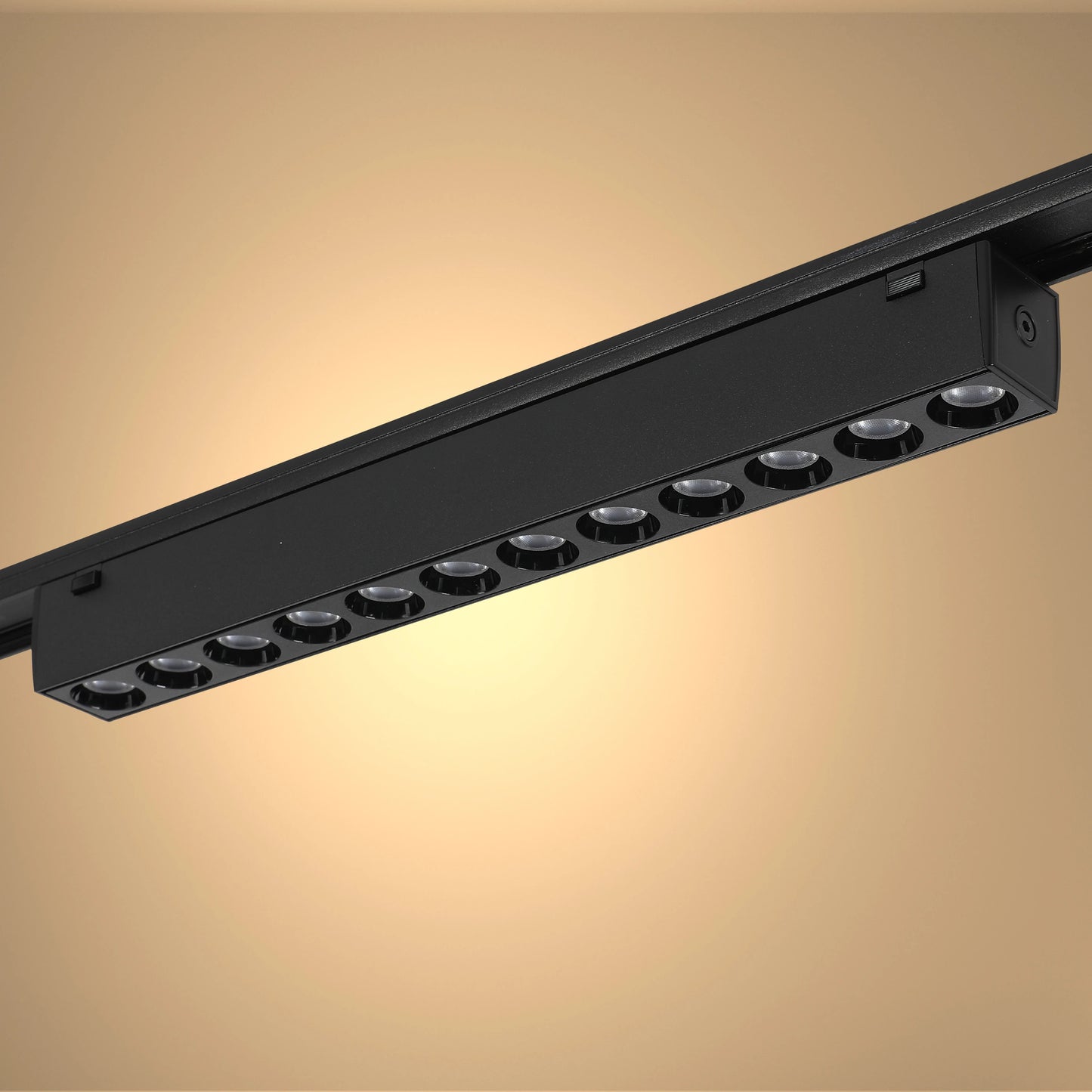 Fixed Magnetic Track Light with Laser Blade Design