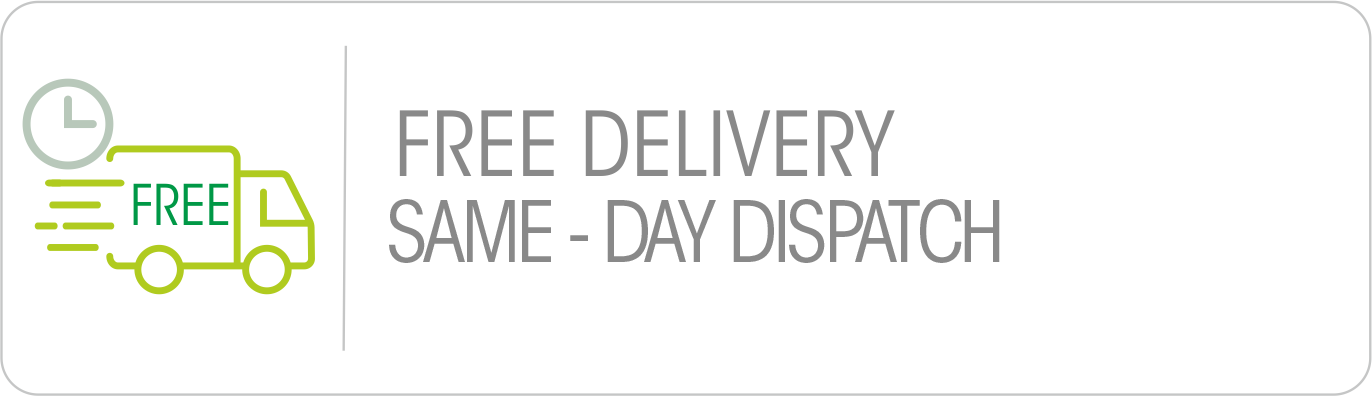 Free Delivery and same day dispatch