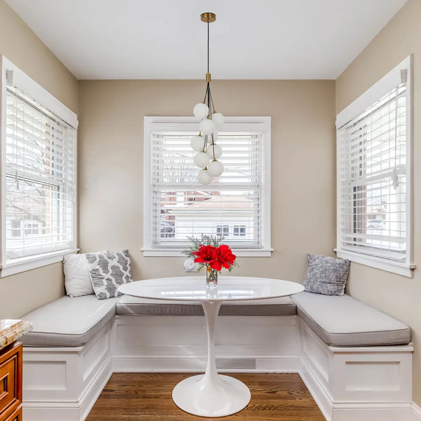 Glass Pendant Light TEKLED Balloon Cluster Pendant Light-Opal-159-18260