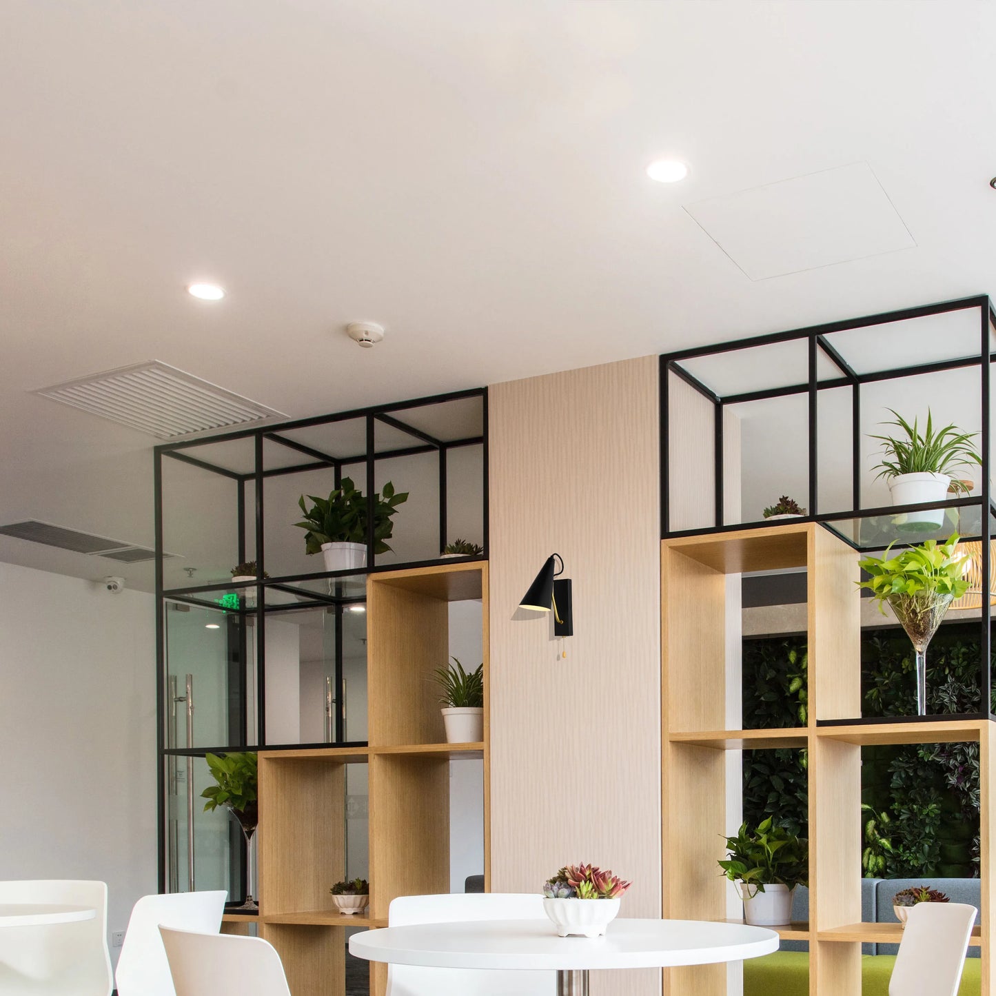 Metal Cone Wall Light E27 Fitting