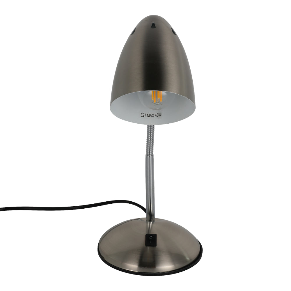 Flex Neck Metal Desk Lamp