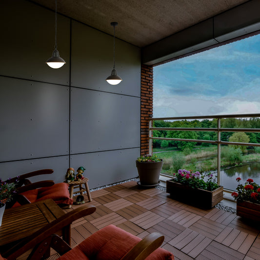 Norman Outdoor Pendant Lamp E27 Dark Grey 3