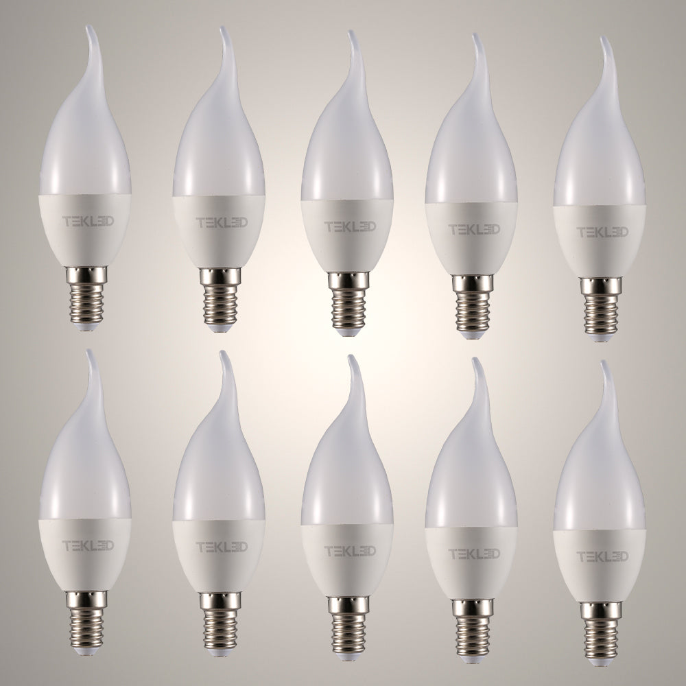 Pisces LED Candle Bulb C37 Tail E14 Small Edison Screw 6W 18