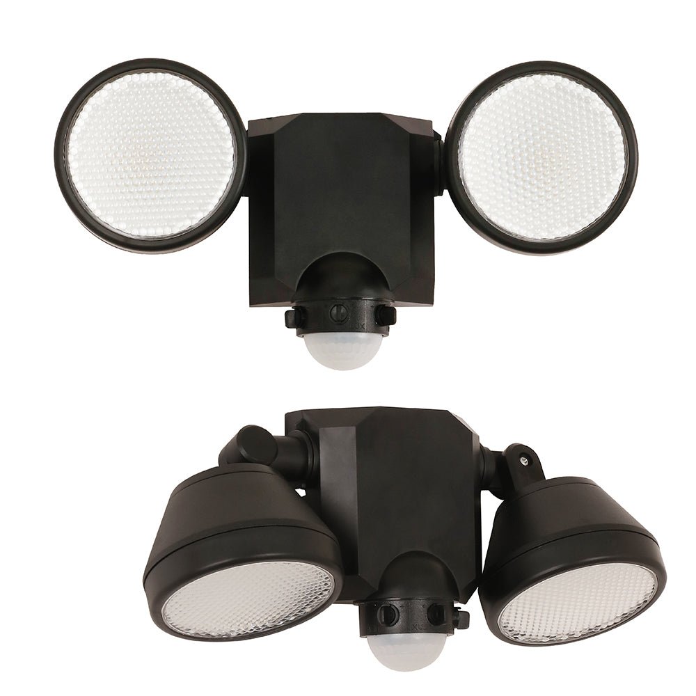Wall-E Double Head Security Floodlight with PIR Sensor 20W Cool