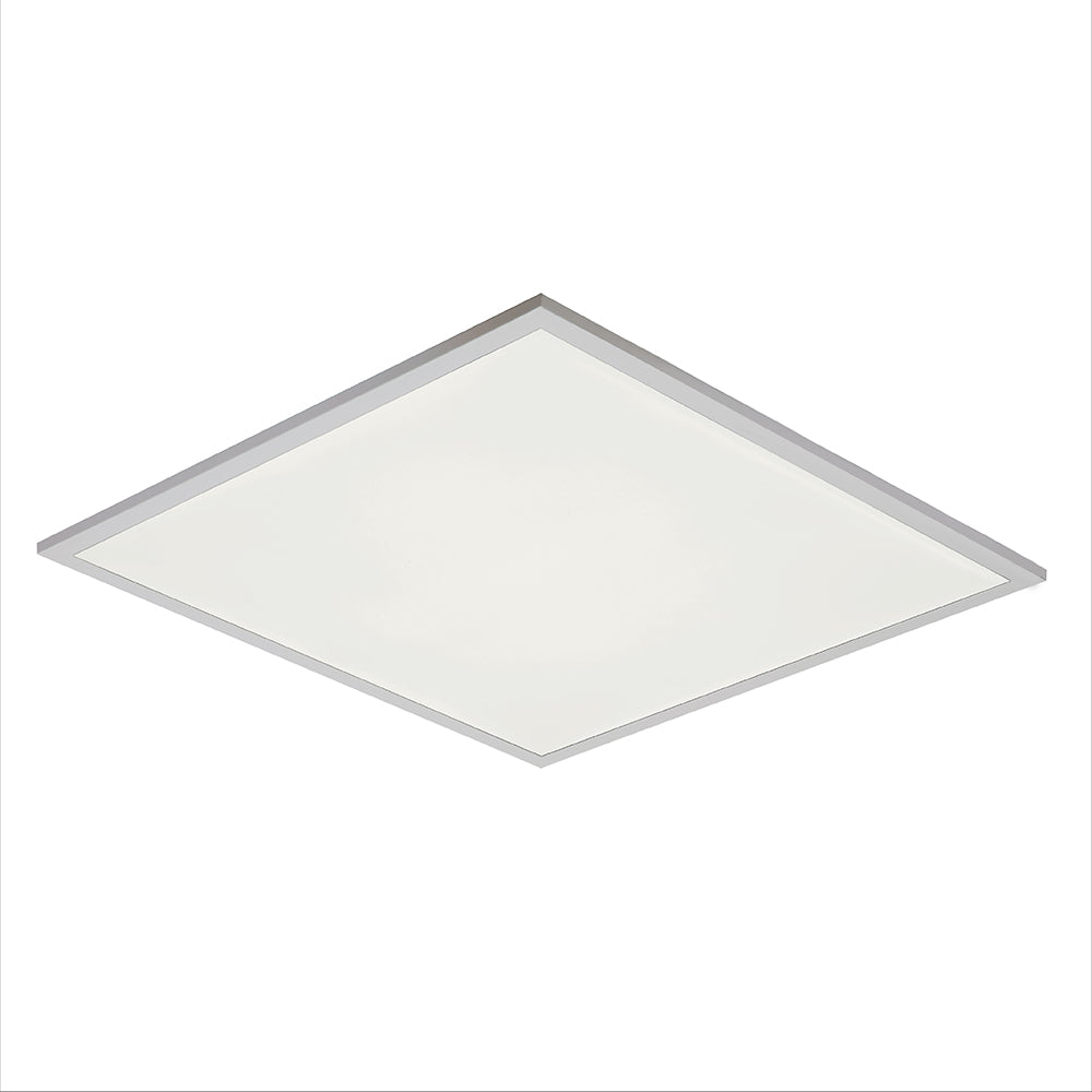 Close up of LED Backlit Panel Light 38W 3800Lm 4000K Cool White 600x600 2x2ft Non-Flickering