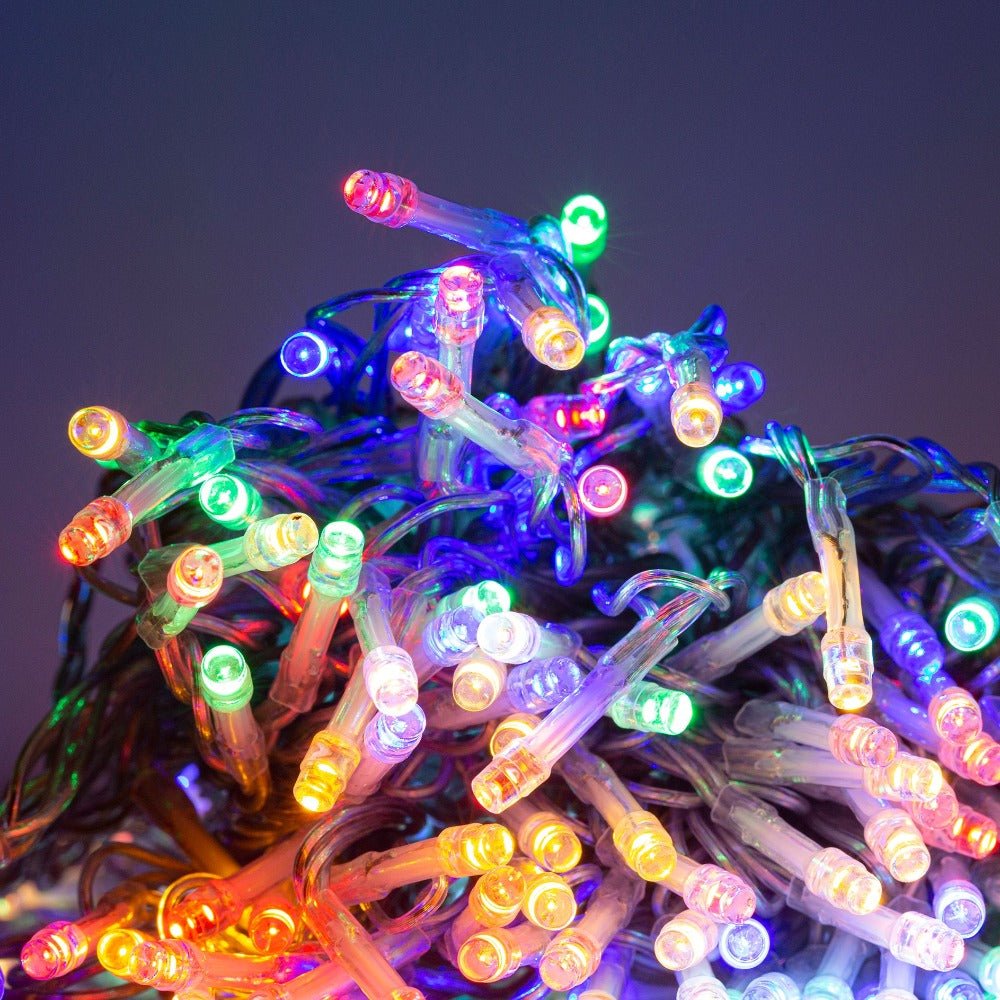 TEKLEDParty,Holiday,Festival,Festoon LightingCrater LED String Light 200 LEDs 25 metre with Power Adaptor581-03120Multi Colour21