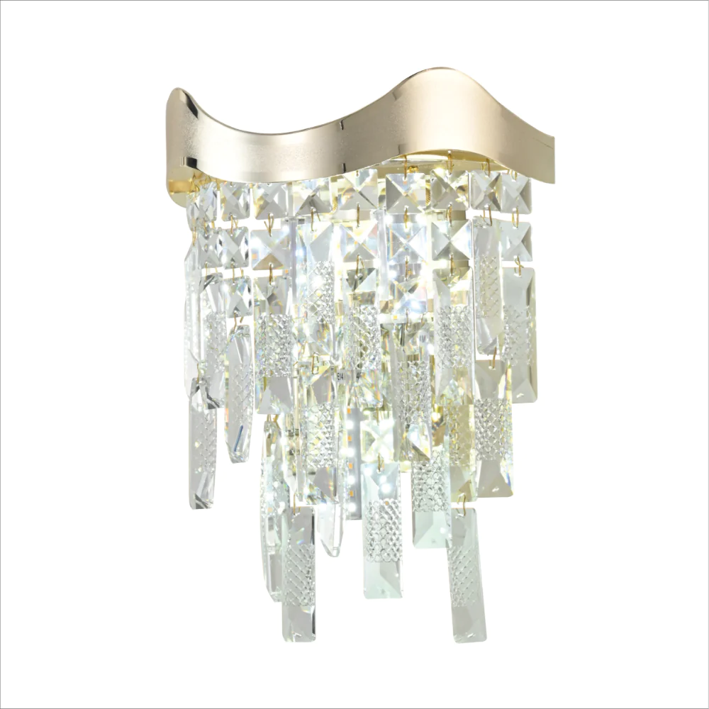 Crystal chandelier wall online lights