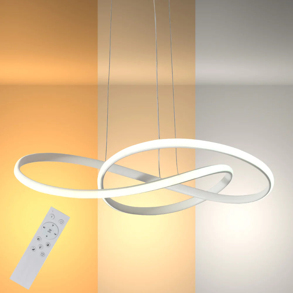 Geometric LED Ceiling Light Collection Trefoil Helix More