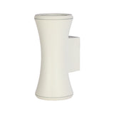 Main image of Hourglass Up Down Aluminium Outdoor Wall Light GU10 182-03409