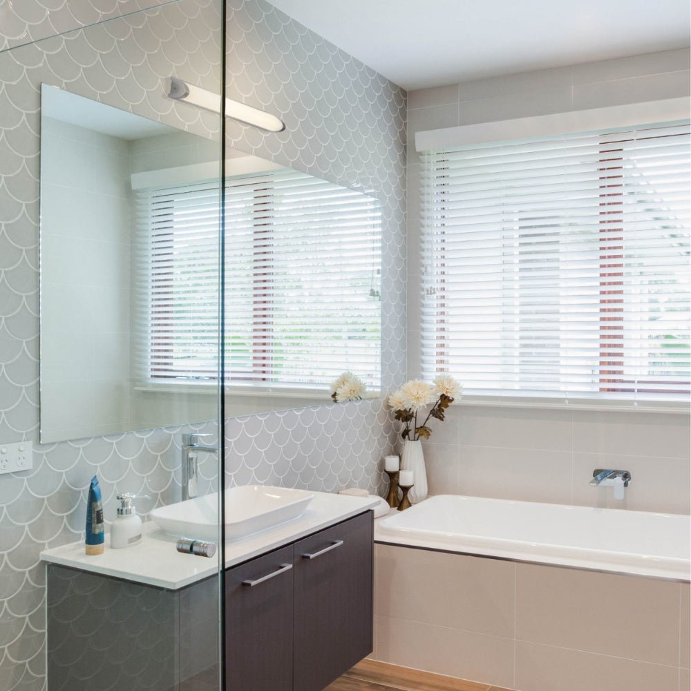 Indoor usage of Mirror  Vanity Bathroom LED Light 4000K 6000K Cool white Cool Daylight 470mm 12W 760mm 18W Chrome | TEKLED 117-032680