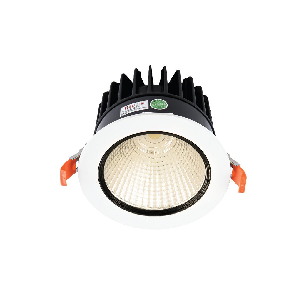 Main image of LED COB Recessed Downlight P1 30W Cool White 4000K White | TEKLED 165-03407