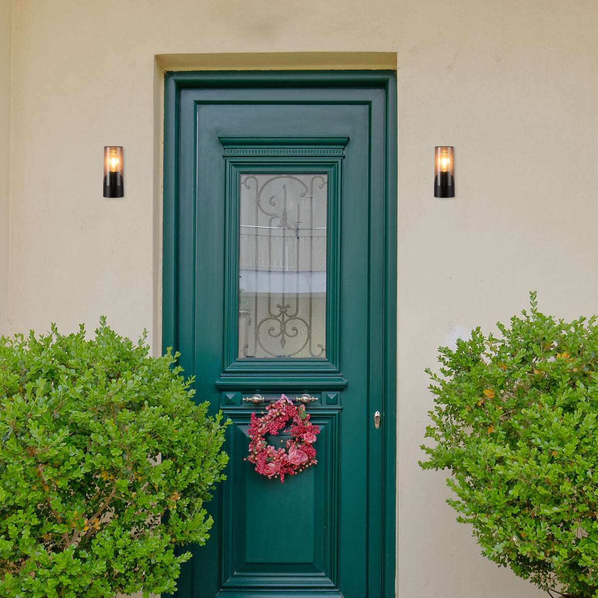 Norman Newport Outdoor Wall Light Sconce IP54 182-03425 in play