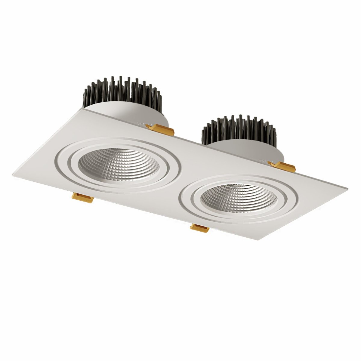 Main image of LED Recessed Downlight 2X10W Cool White 4000K White IP20