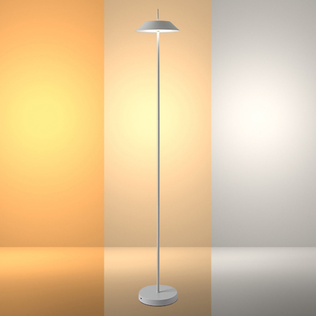 Main image of Portable LED Floor Lamp with Dimmable CCT - Sleek Design