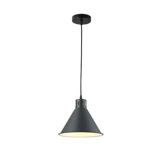 Main image of Sleek Industrial Cone Pendant Light 150-18435