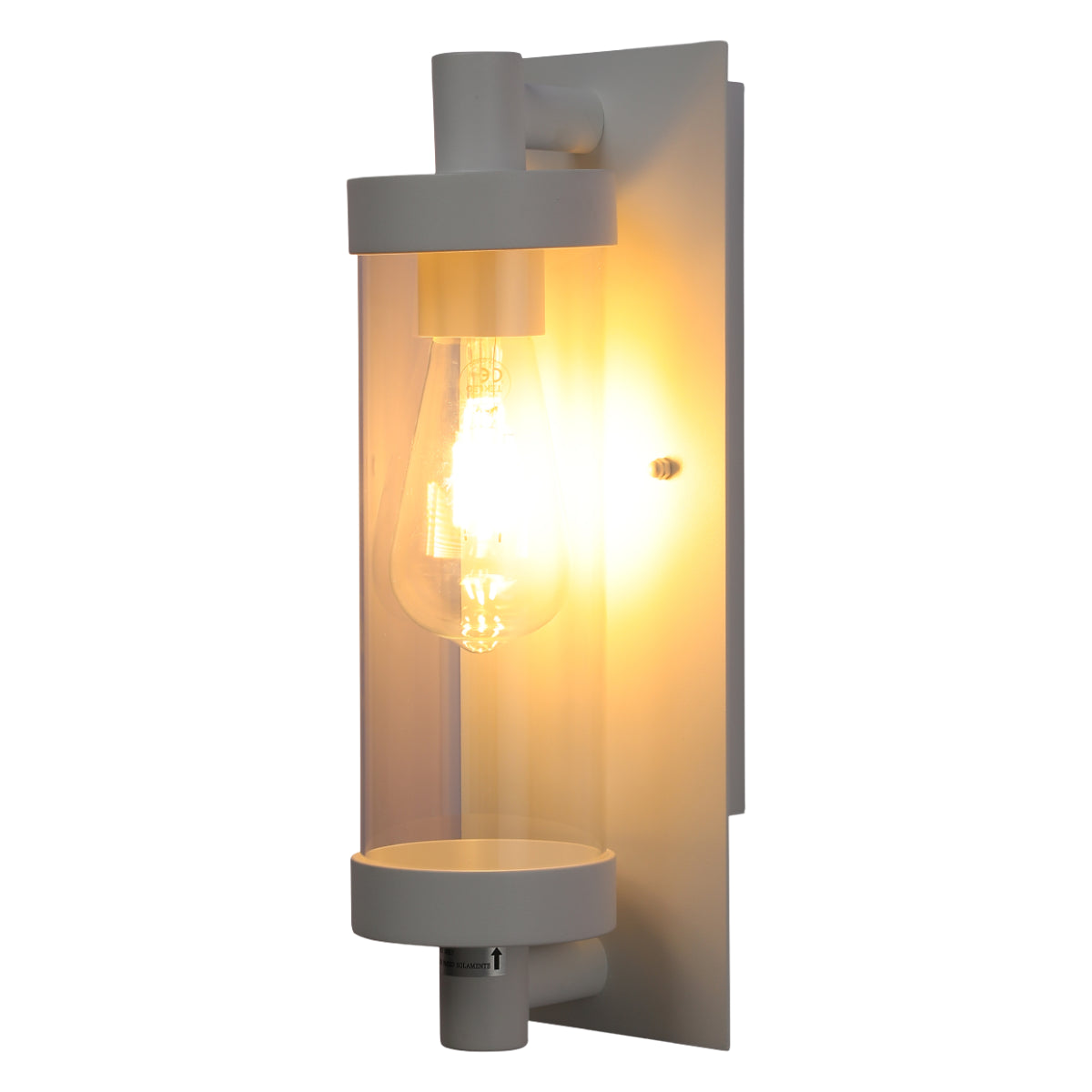 Main image of Timeless Elegance Wall Sconce - Durable Glass & Aluminum
