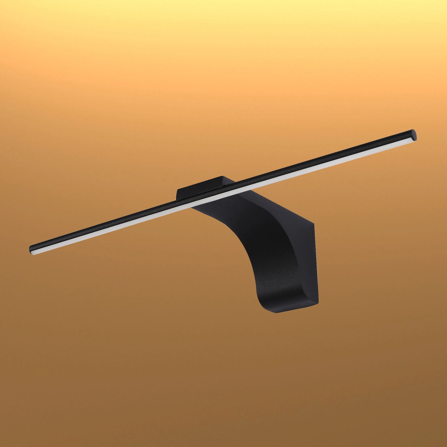 Black Linear LED Wall Light IP20