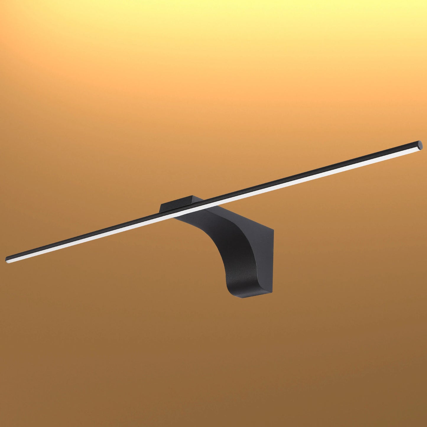 Black Linear LED Wall Light IP20