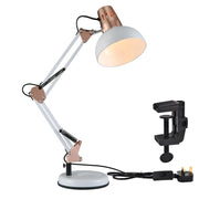 Atlas Architect Swing Arm Desk Lamp with C-Clamp E27