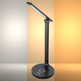 Lingo Desk Light Dimmable and Colour Modes with Wireless Phone Charger