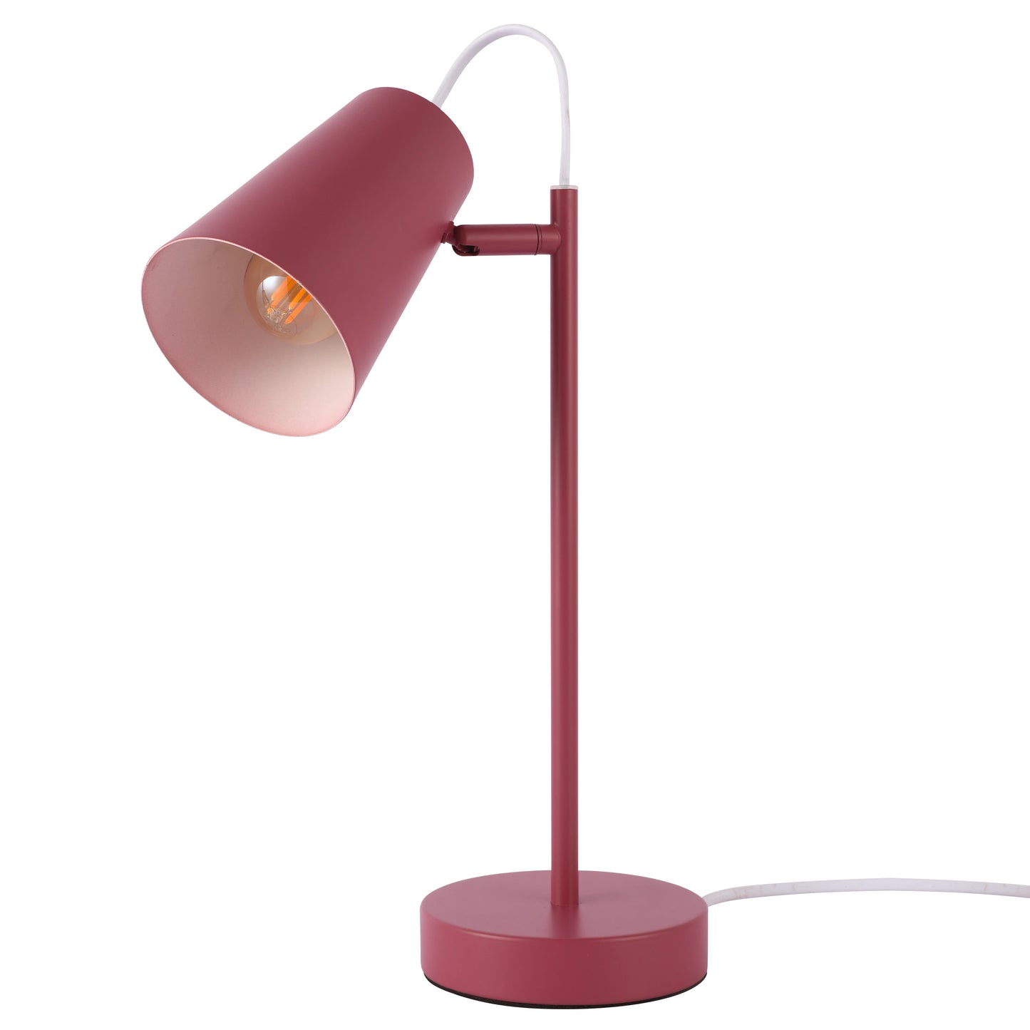 Sleek Cut Cone Desk Lamp in Vibrant Colours - Modern Elegance