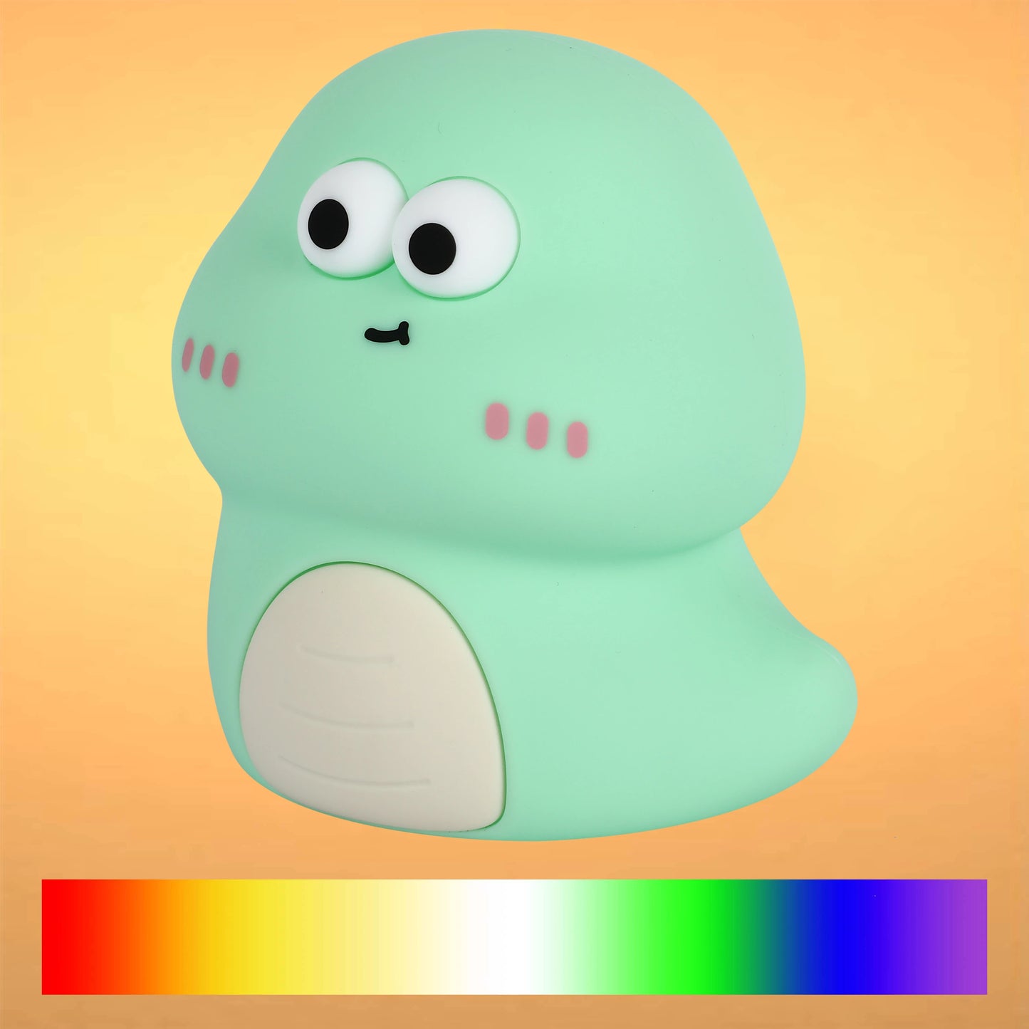 Adorable LED Rechargeable Night Light with Timer and Color-Changing Options