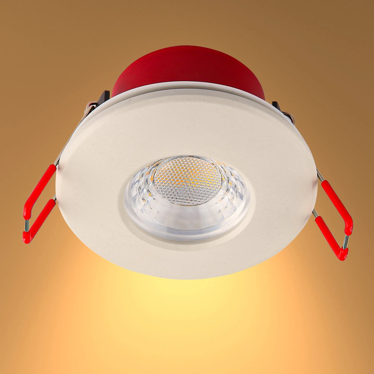Fire Rated Waterproof IP65 Dimmable CCT Change 500 Lm Fixed Downlight Warm or Cool White