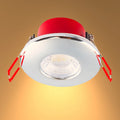 Fire Rated Waterproof IP65 Dimmable CCT Change 500 Lm Fixed Downlight Warm or Cool White