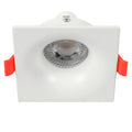 Lunar Low-Glare Square Fixed Recessed GU10 Downlight