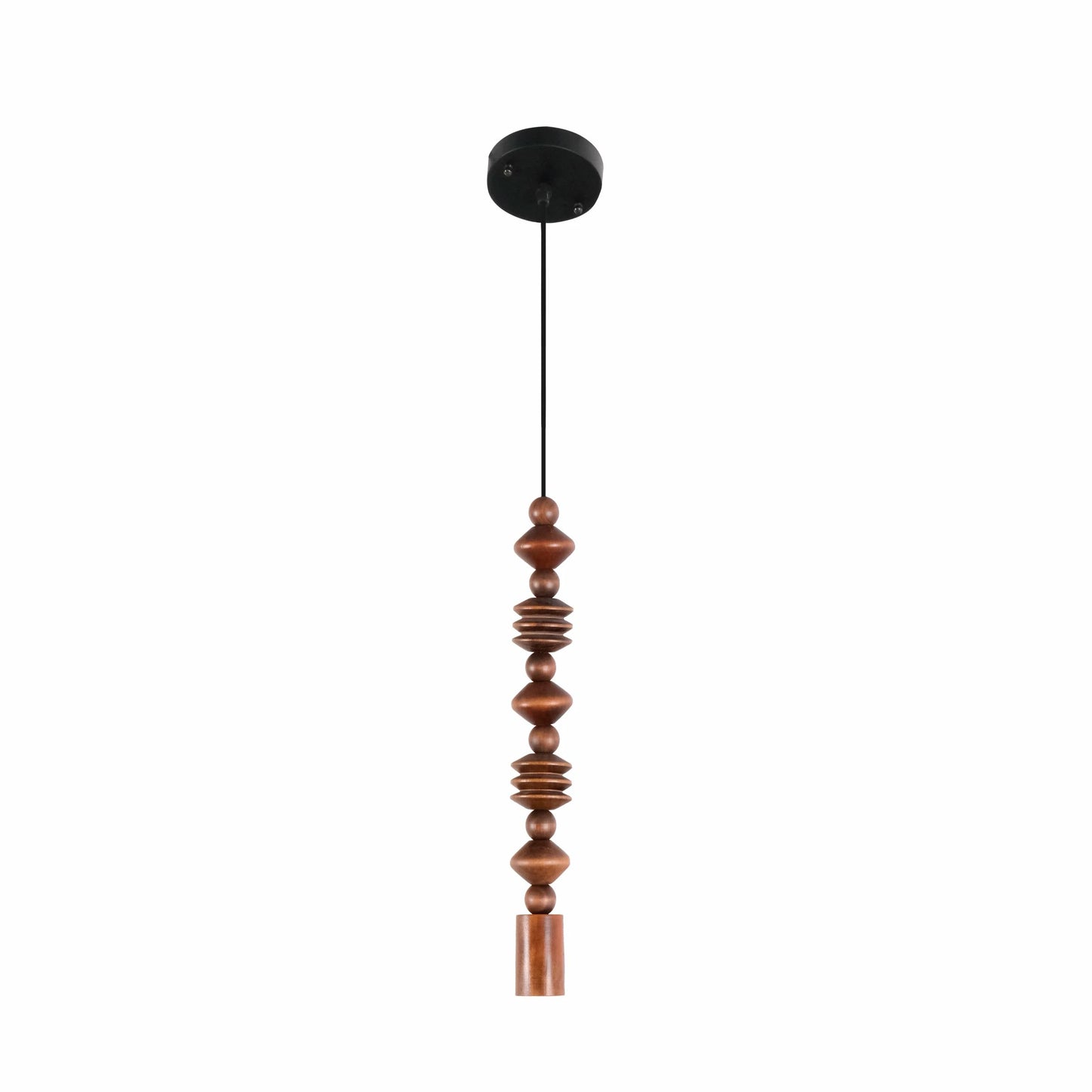 Stone Balance Wood Marble Stack Pendant Ceiling Light E27