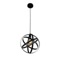 Orbital Metal Caged Globe Pendant Ceiling Light E27