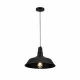 Step Industrial Caged Metal Ceiling Pendant Light E27 Fitting