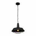 Step Industrial Caged Metal Ceiling Pendant Light E27 Fitting