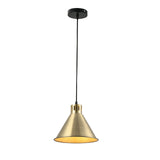 Sleek Industrial Cone Pendant Light