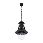 Black Dome Industrial Vintage Pendant Light E27