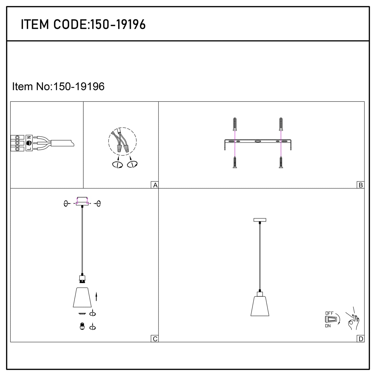 Modern White Speckled & Antique Bronze Cone Pendant Light, E27 (1, 3 & 5-Light Options)
