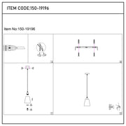 Modern White Speckled & Antique Bronze Cone Pendant Light, E27 (1, 3 & 5-Light Options)