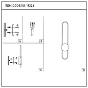 Modern Linear LED Wall Sconce, 3CCT Selectable Light (60cm / 90cm)