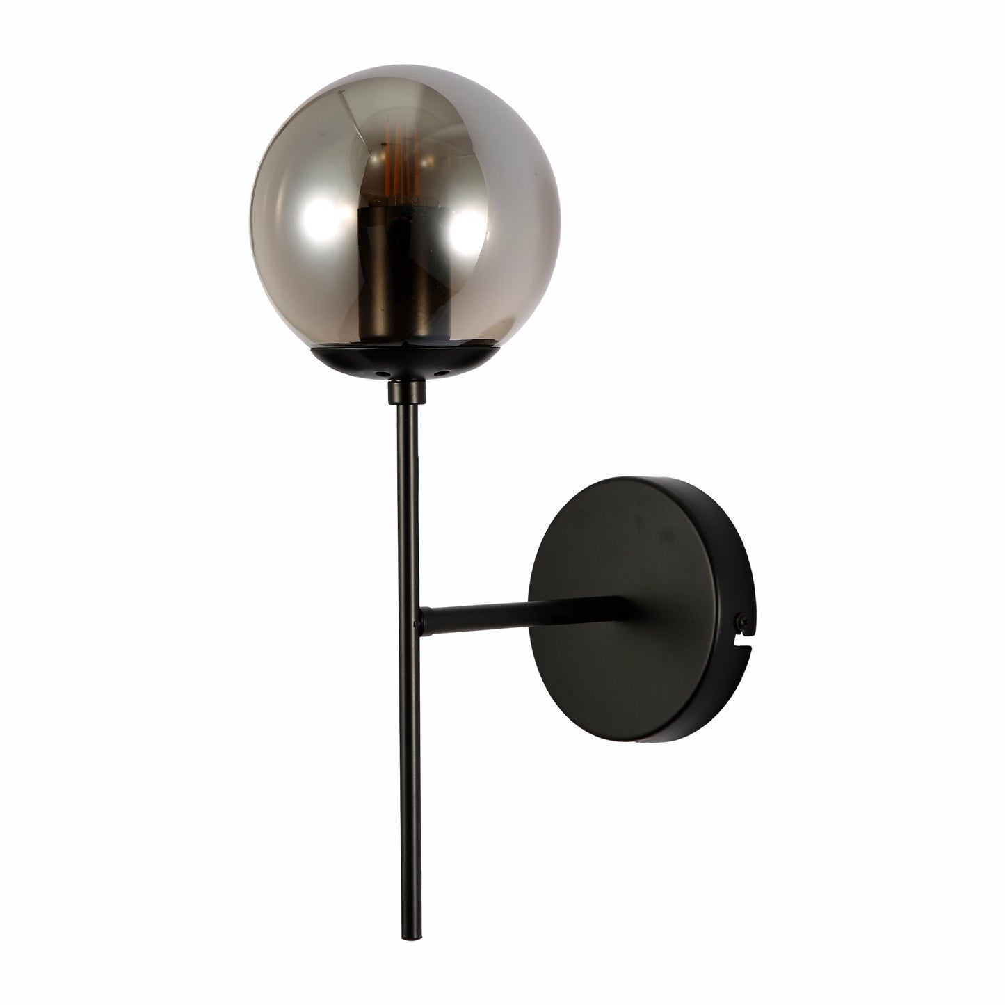 Modern Globe Wall Light Sconce - Sleek Minimalist Design Light Fixture for Contemporary Spaces
