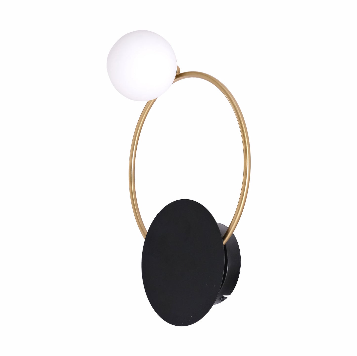 Earth and Moon Wall Light G4 and G9 Fittings in Black White Gold