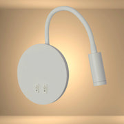 Gooseneck Reading Cove Ambient Bedside LED Wall Light