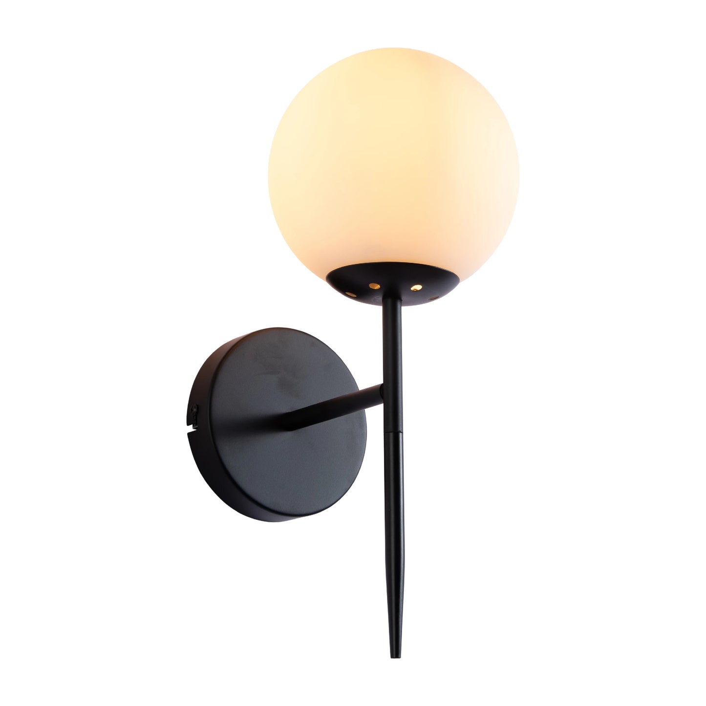 Mid-century Nordic Globe Sconce Modern Wall Light