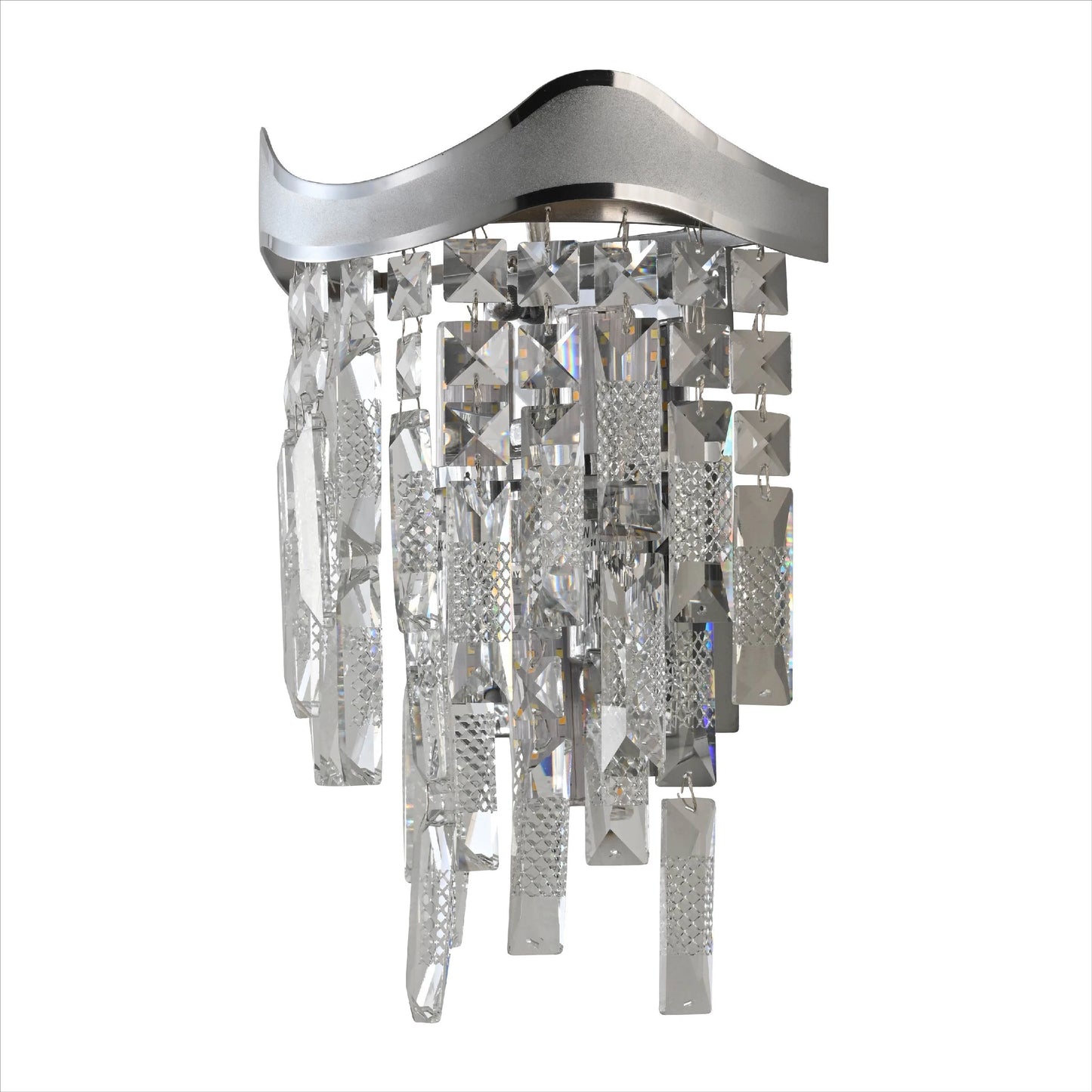 Crown Crystal Chandelier Wall Light