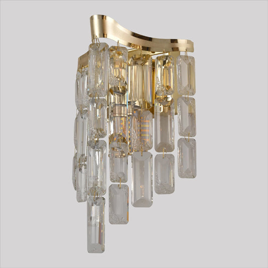 Star Crystal Chandelier Wall Light