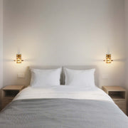 Luxury Brass & Clear Glass Globe Wall Sconce, G9 Dimmable