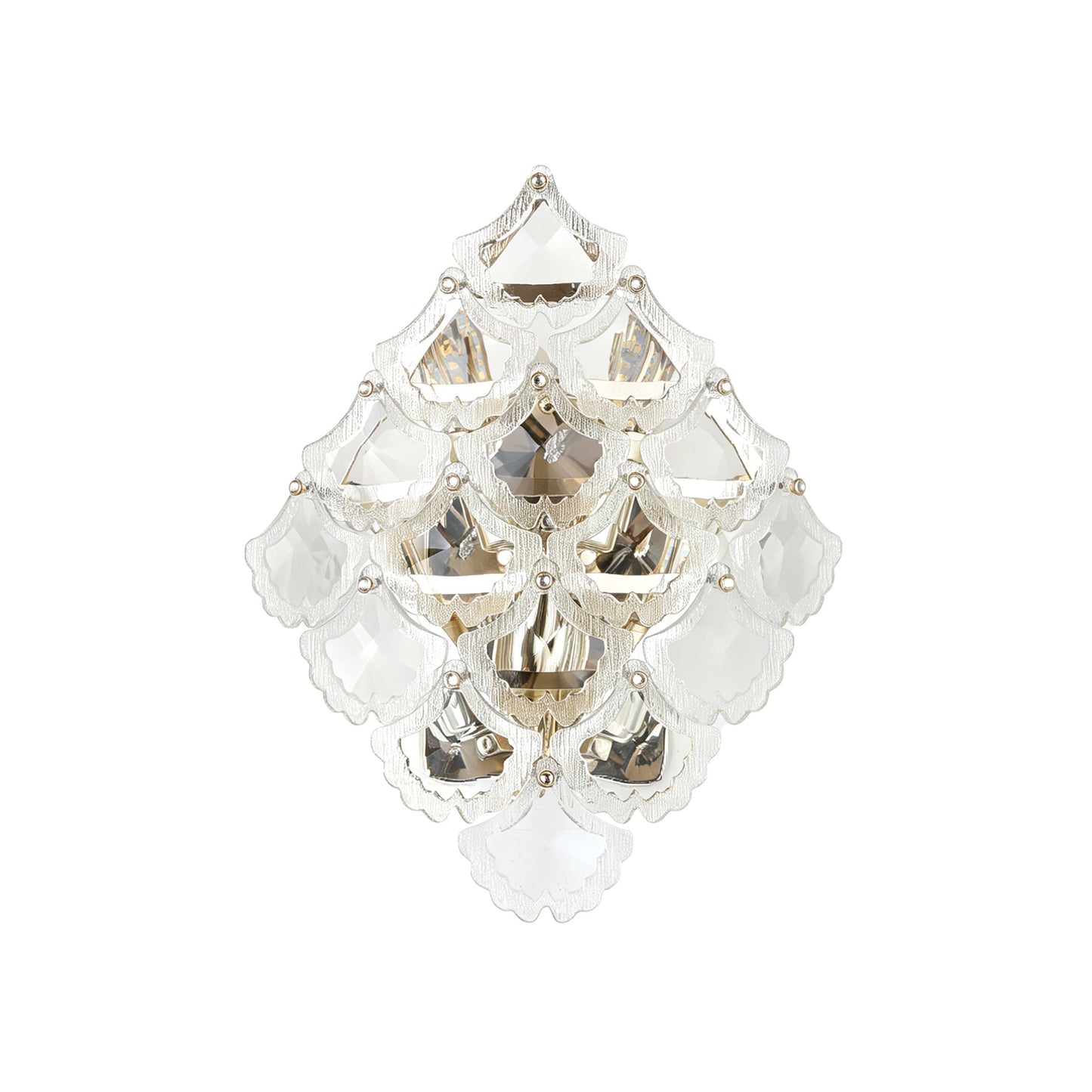 Luxury Gold Crystal Wall Light M2123, 5-Light E14 Sconce