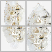 Luxury Gold Crystal Wall Light M2123, 5-Light E14 Sconce